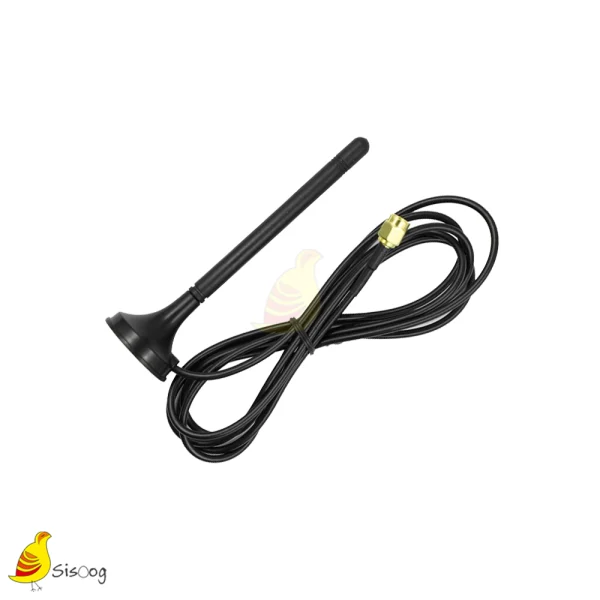 AT0313-Sisoog-1 آنتن سیم دار LTE - SMA کویکتل مدل YE0021KA