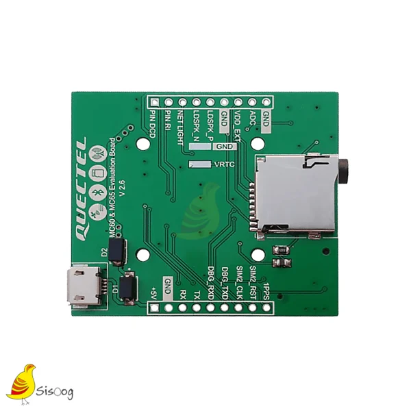 برد توسعه ماژول MC60 Quectel کویکتل