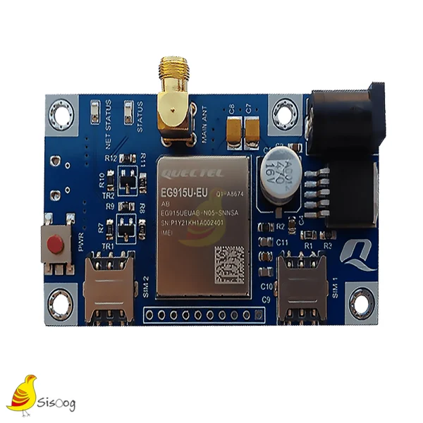 برد ارزیابی ماژول EG915U Quectel کویکتل