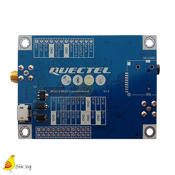 AT0330-Sisoog-2 برد ارزیابی ماژول MC65 Quectel کویکتل