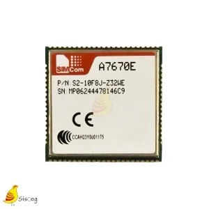 ماژول A7670E-LASA LTE/4G CAT1 سیم کام