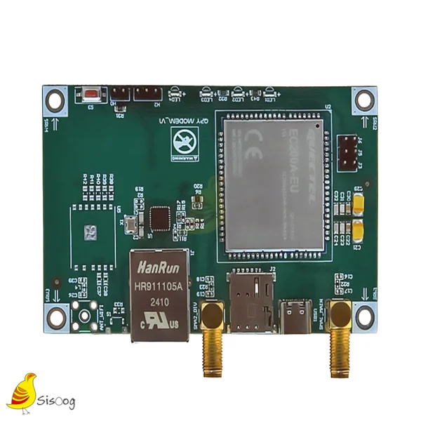 مود NEXUS بر پایه EC200A نمای روبه رو مودم پایتونی NEXUS بر پایه EC200A