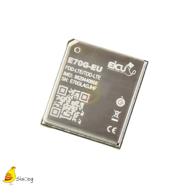 AT0824-Sisoog-3 ماژول E70G-EU LTE CAT1 bis با پشتیبانی از GNSS برند EICUT